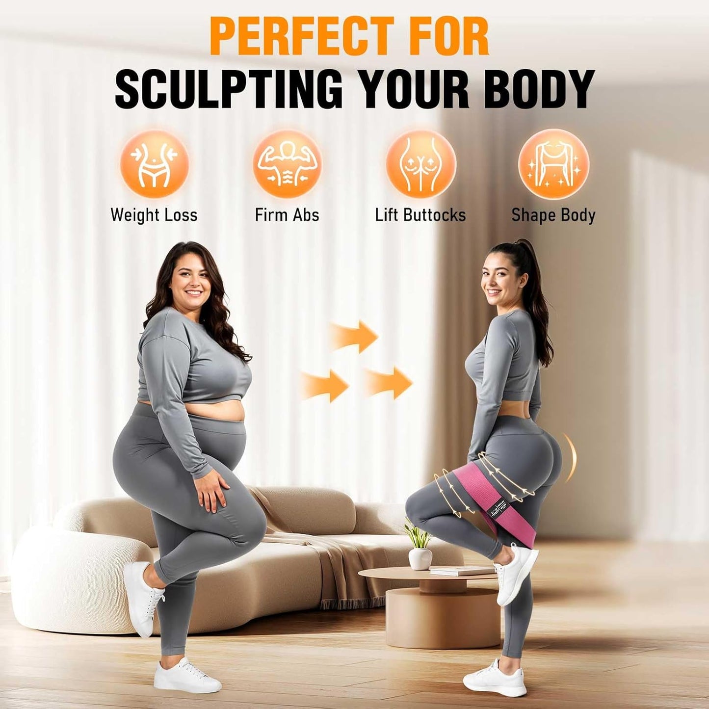 3 Bandas Resistentes de Tela