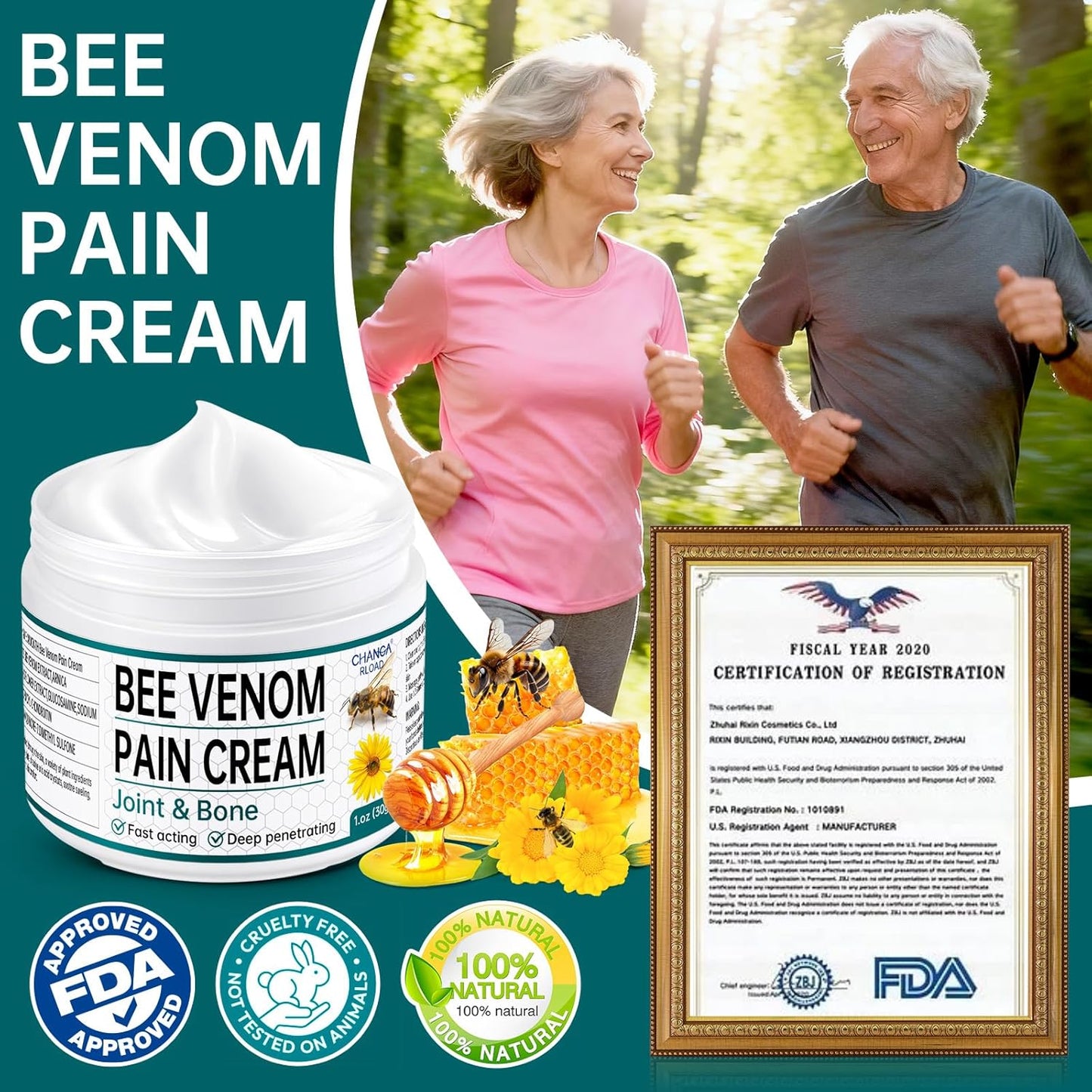 Crema Veneno de Abeja NZ