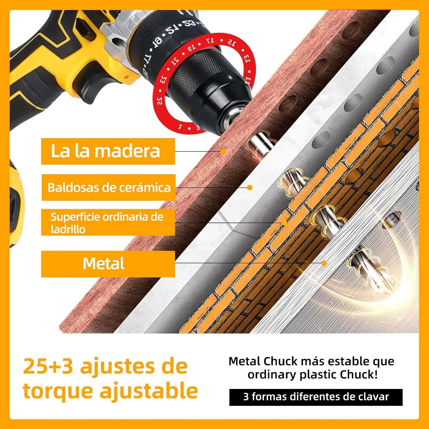 Taladro Compacto PowerPro