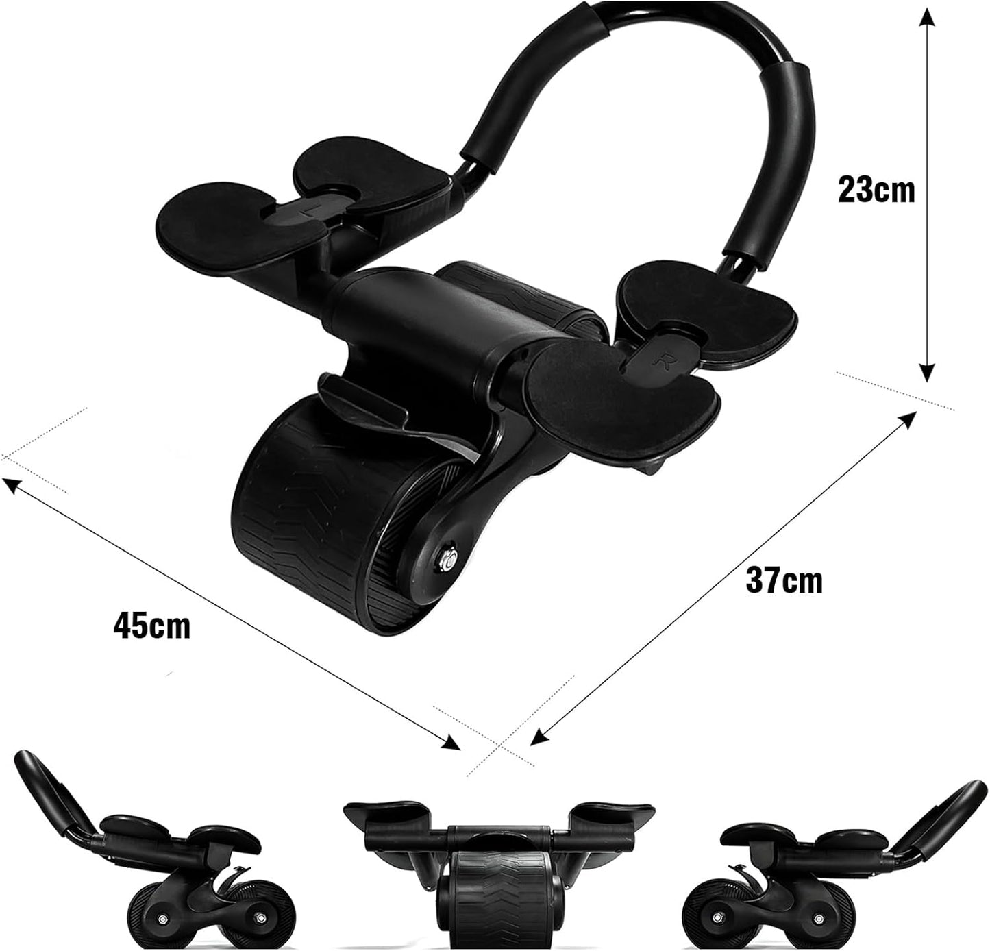 Rueda Abdominal Fácil y Compacta