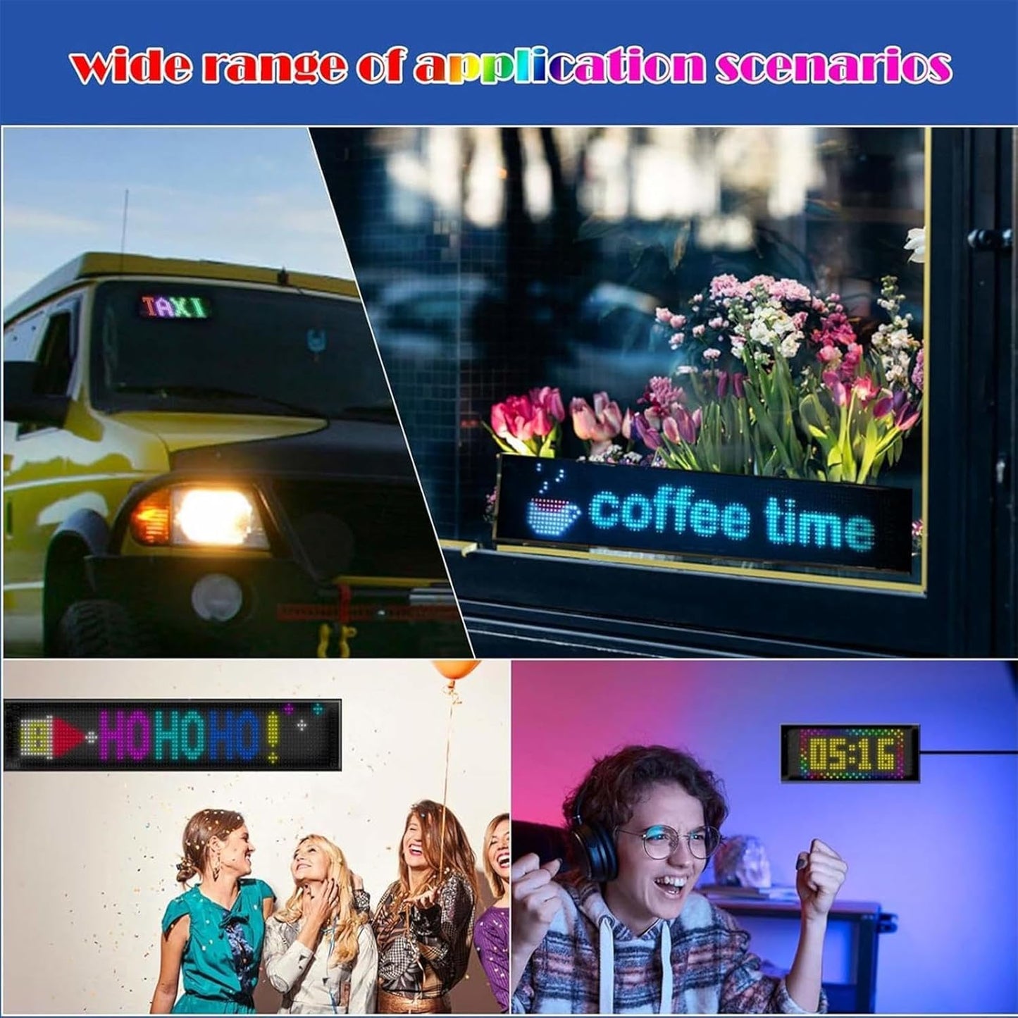 Ojos LED Flexibles Auto