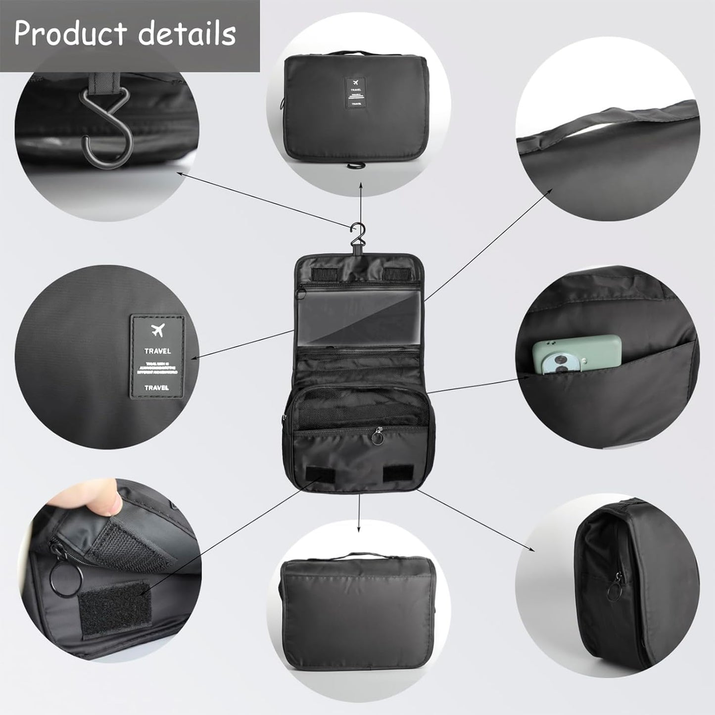 Neceser Colgante Compacto