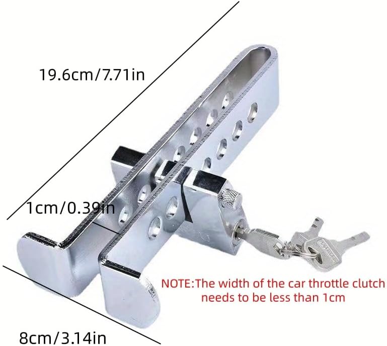 Bloqueo Pedal Seguro
