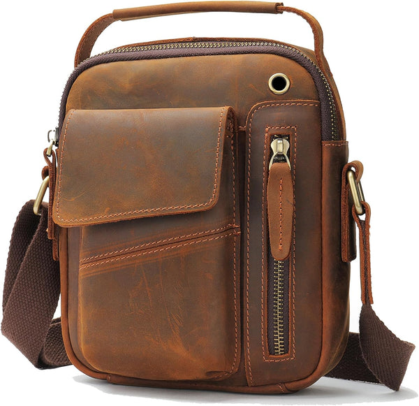 Bolso Cruzado de Cuero