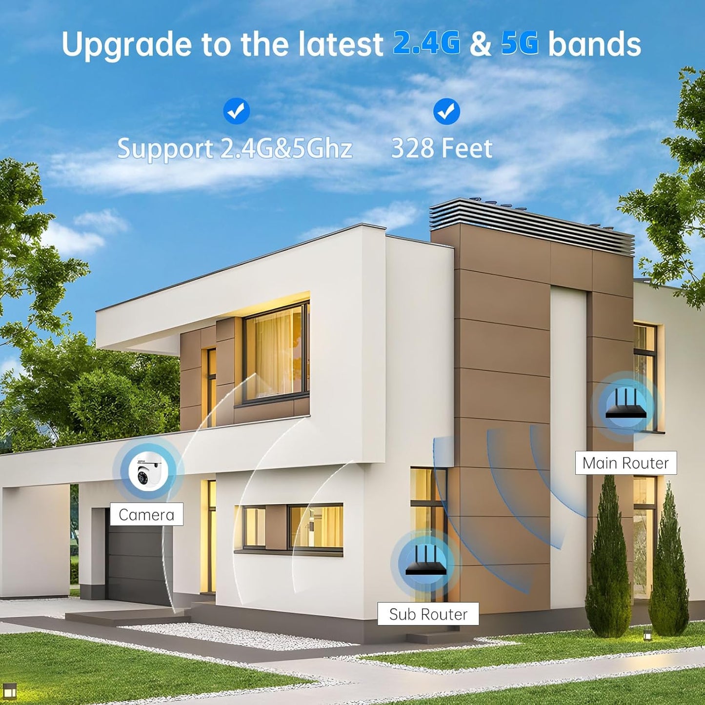 Lámpara Cámara SmartGuard 360