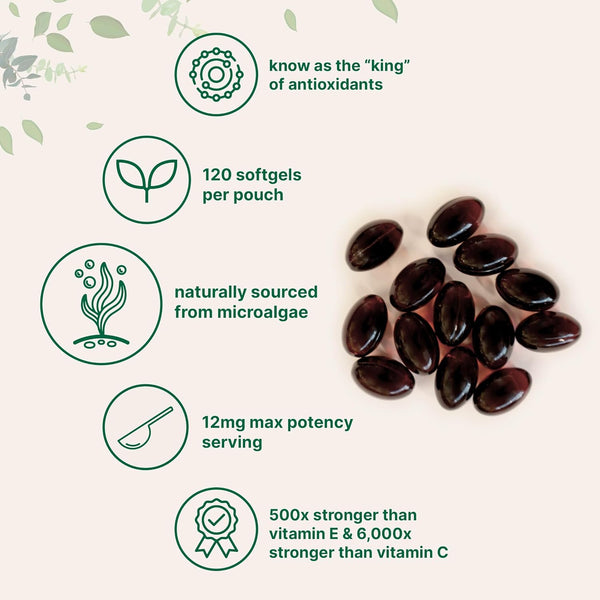 Astaxantina Triple Plus Con MCT