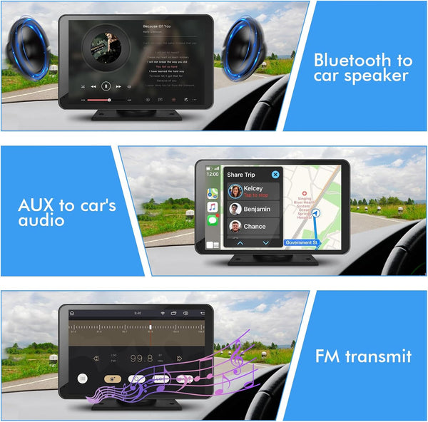 Pantalla CarPlay Portátil HD