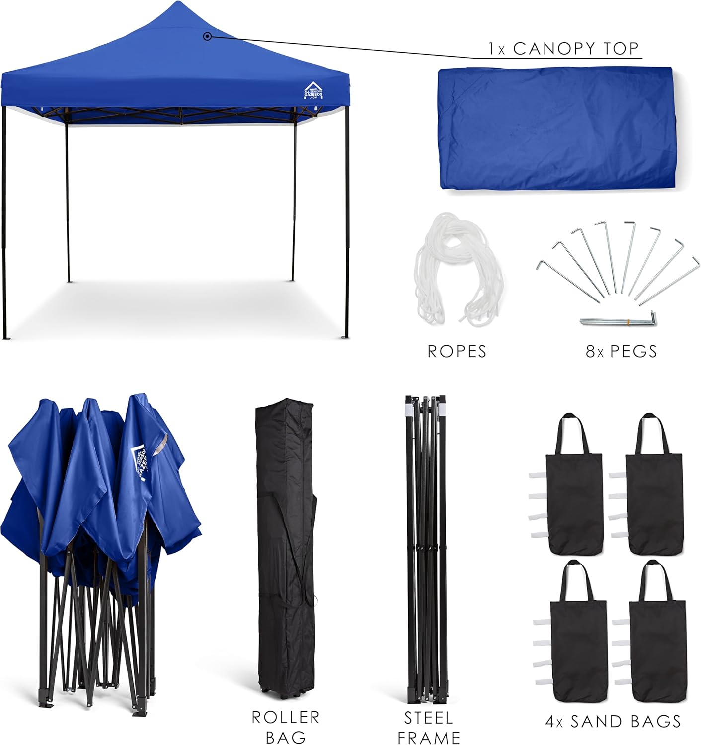 MegaCarpa Impermeable Compacta TodoClima
