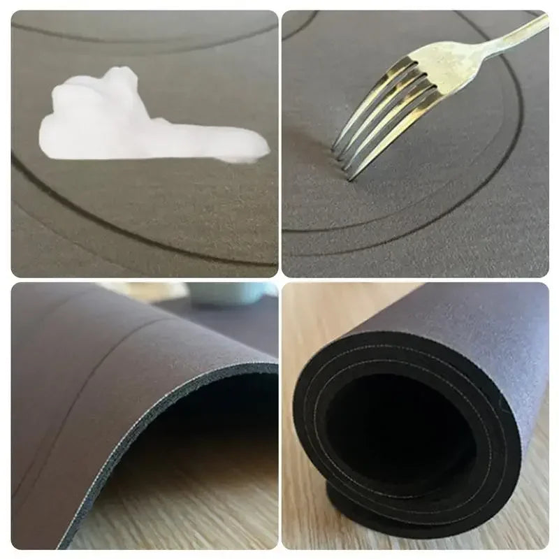 Alfombra de Baño de Piedra de Diatomita Súper Absorbente