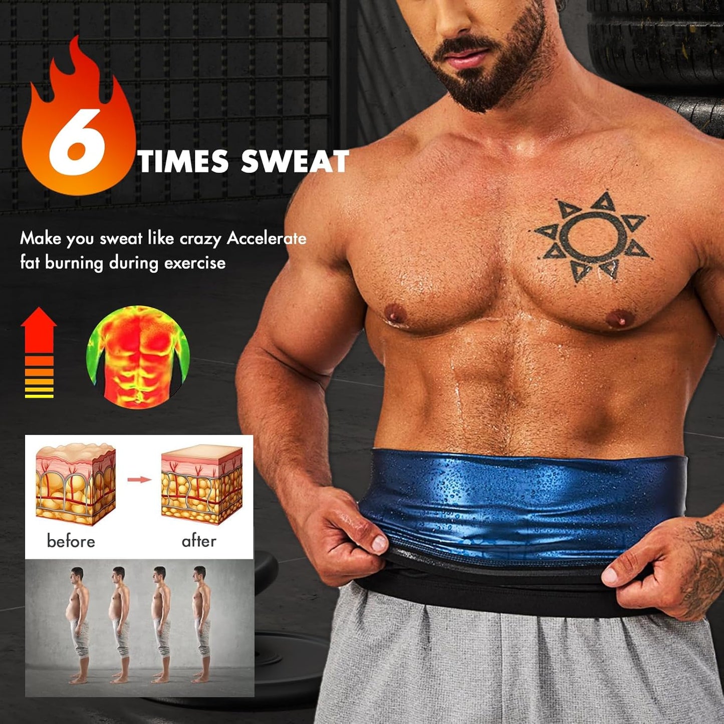 Cinturón Sauna Slimfit