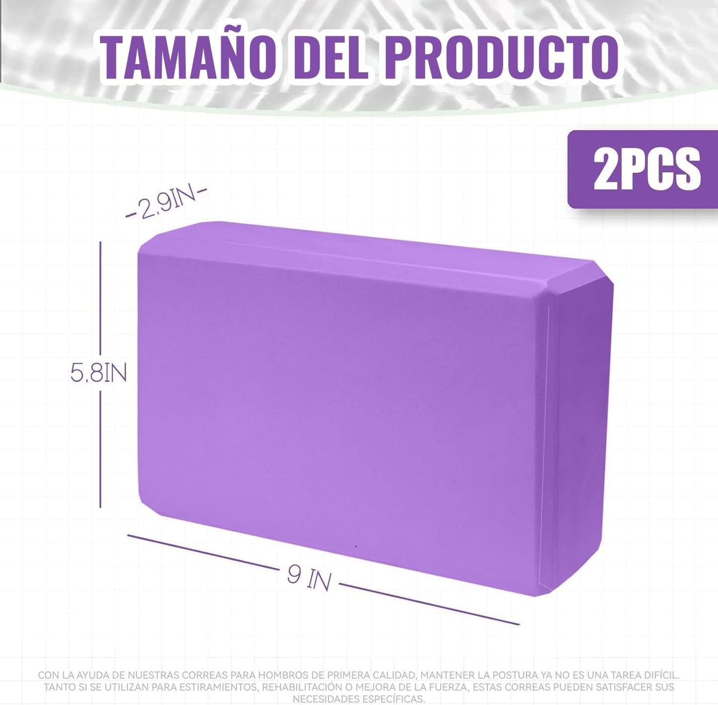 Bloques Pro de Yoga y Pilates