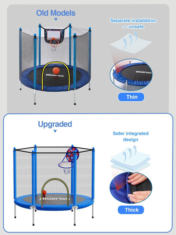 BrincaPro Mini Trampolín Seguro Infantil