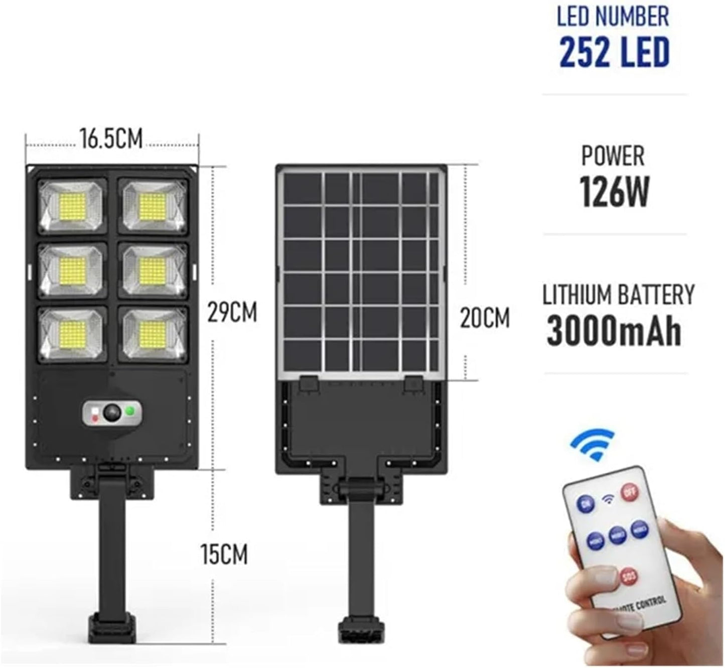 Luz Solar Calle Brillante