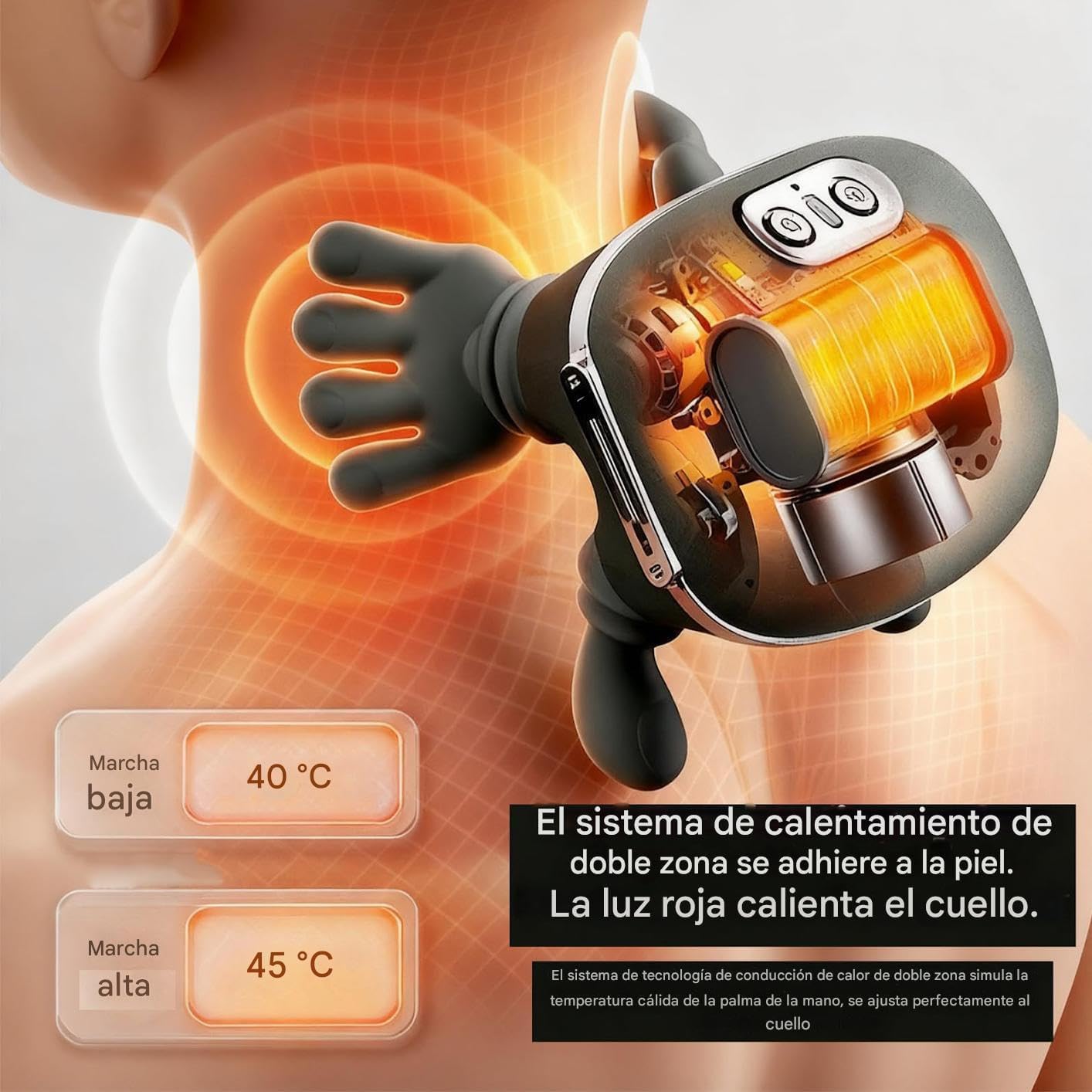 Masajeador Tortuga  Cervical Pro