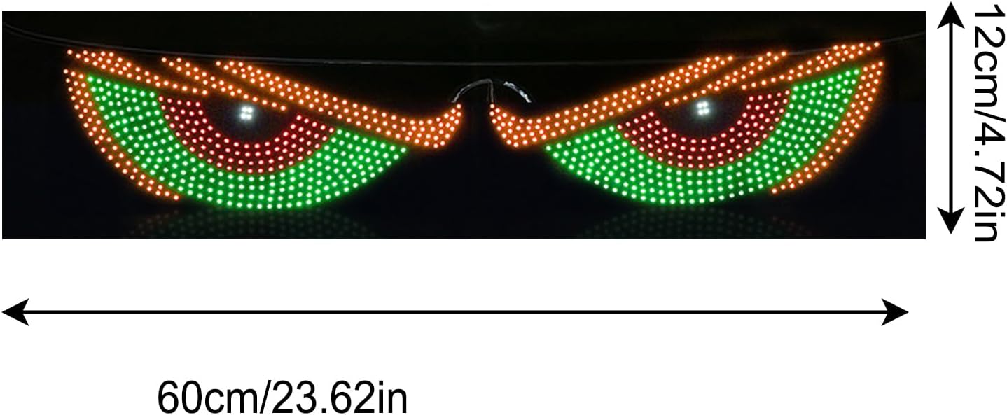 Luces Ojos Demonio LED Auto