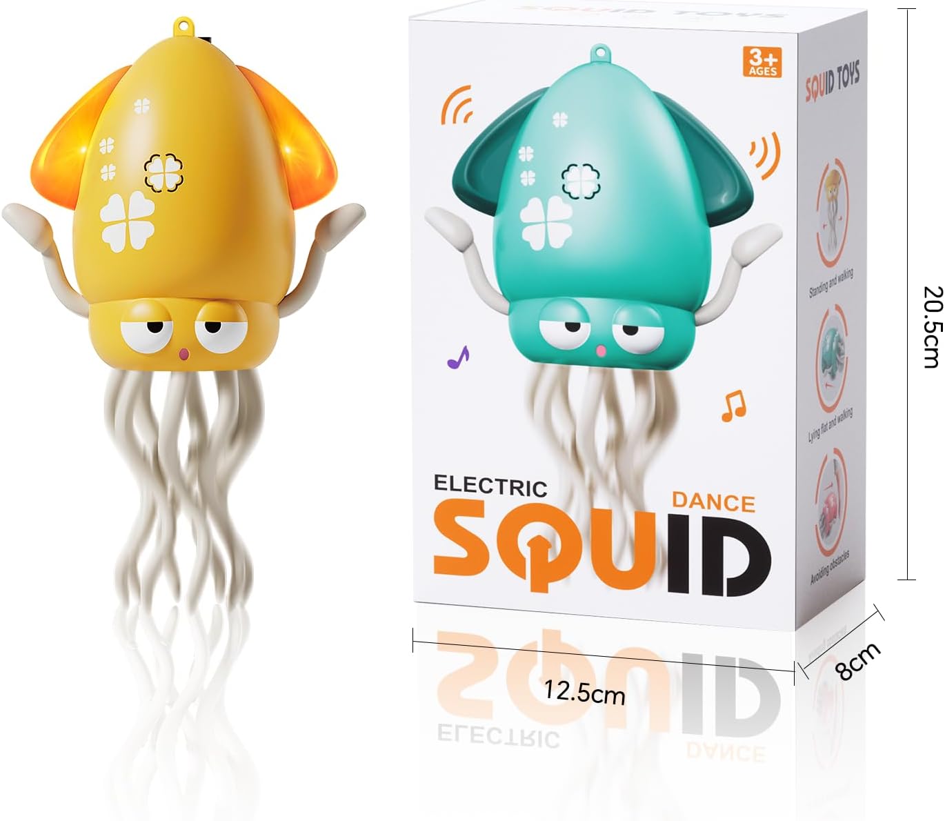 Pulpo Musical Bailarín LED