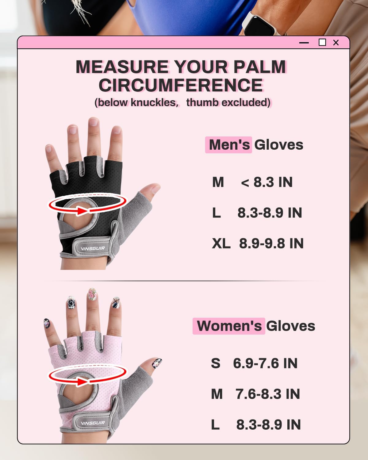 Guantes GripPro Fitness