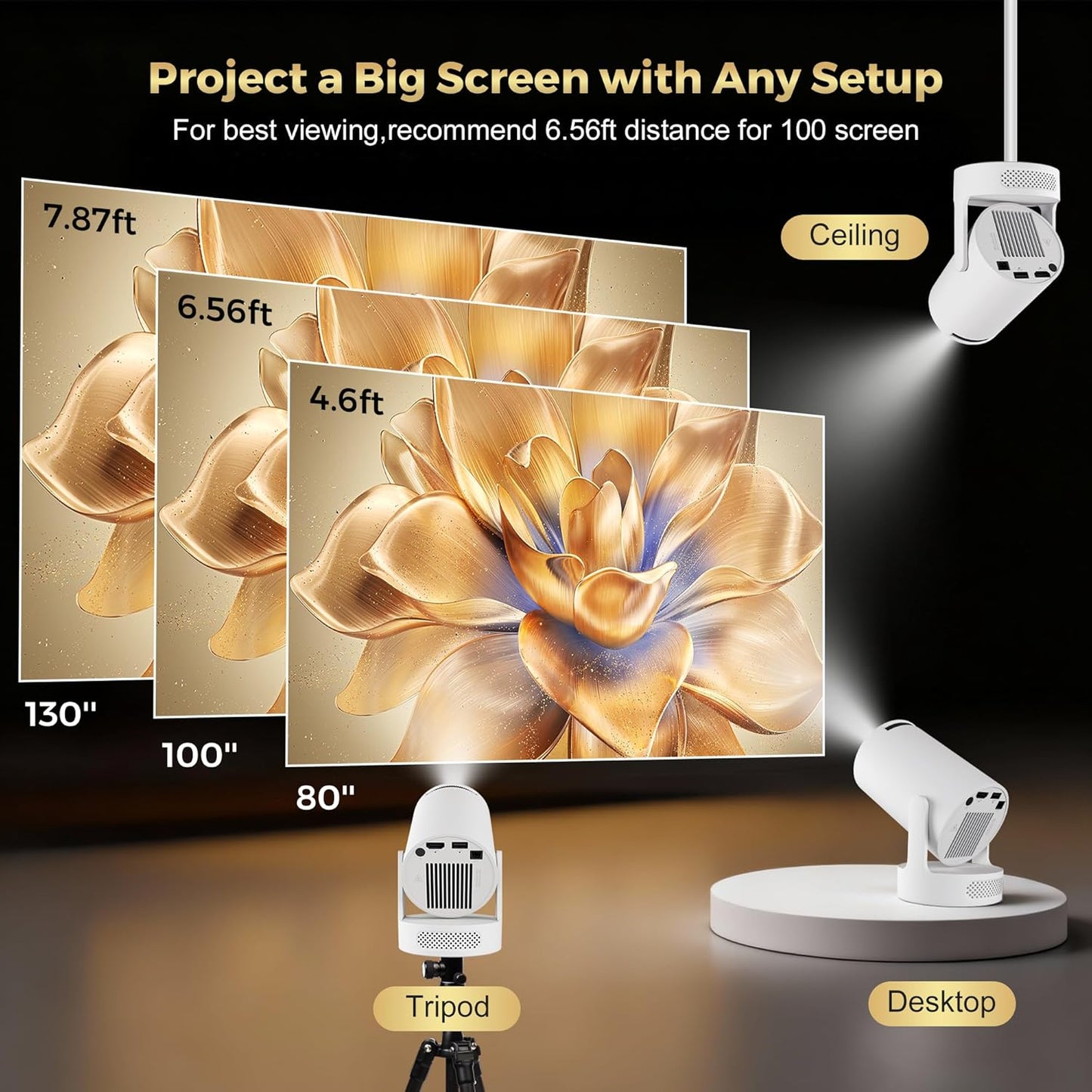 Proyector Mini Cine Portátil