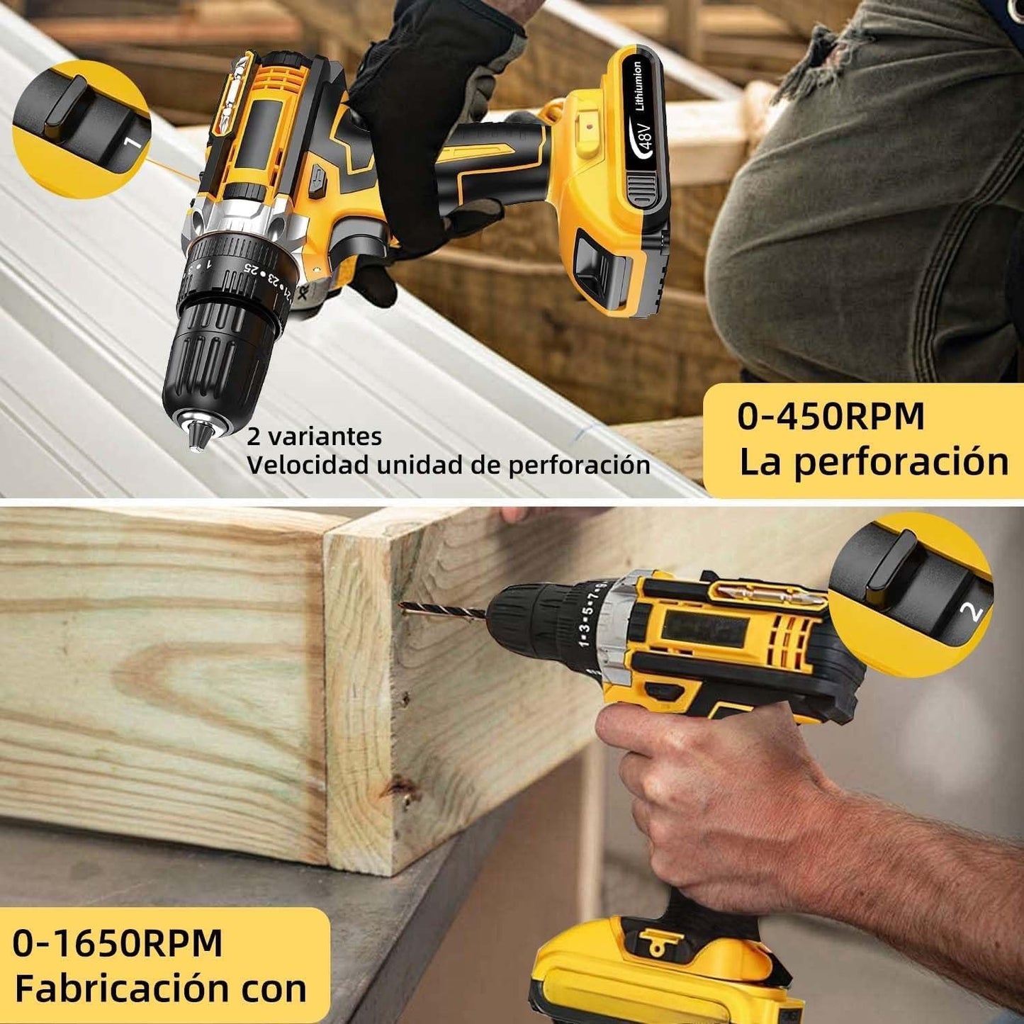 Taladro Compacto PowerPro