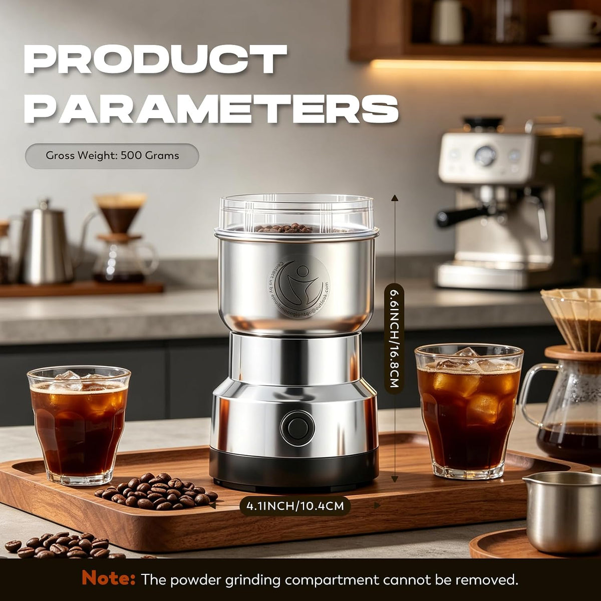 Molino Pro Multifuncional Portátil de Cocina