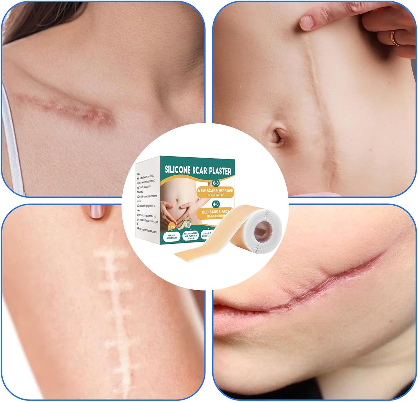 Parche Silicona Reparador Rápido Fácil Discreto