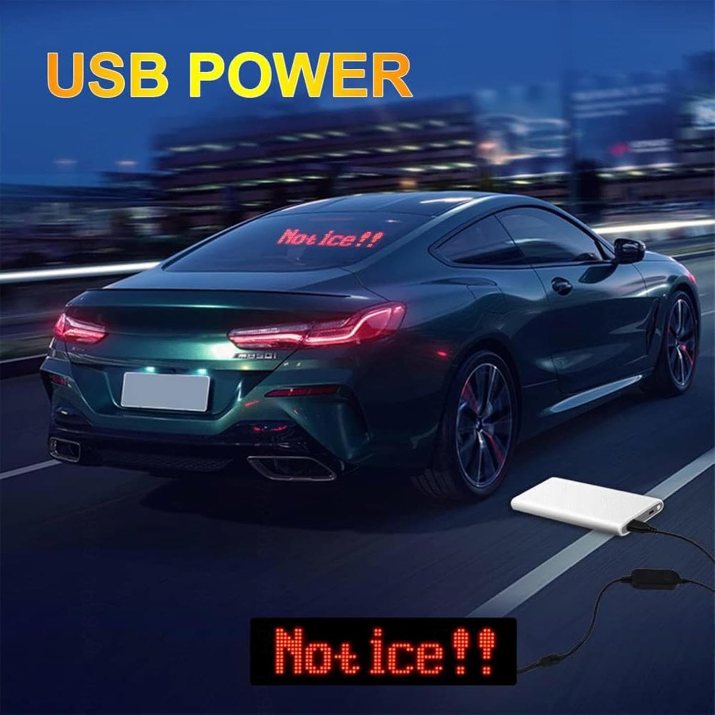 Ojos LED Flexibles Auto