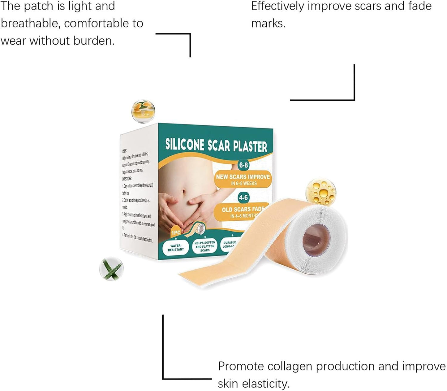 Parche Silicona Reparador Rápido Fácil Discreto