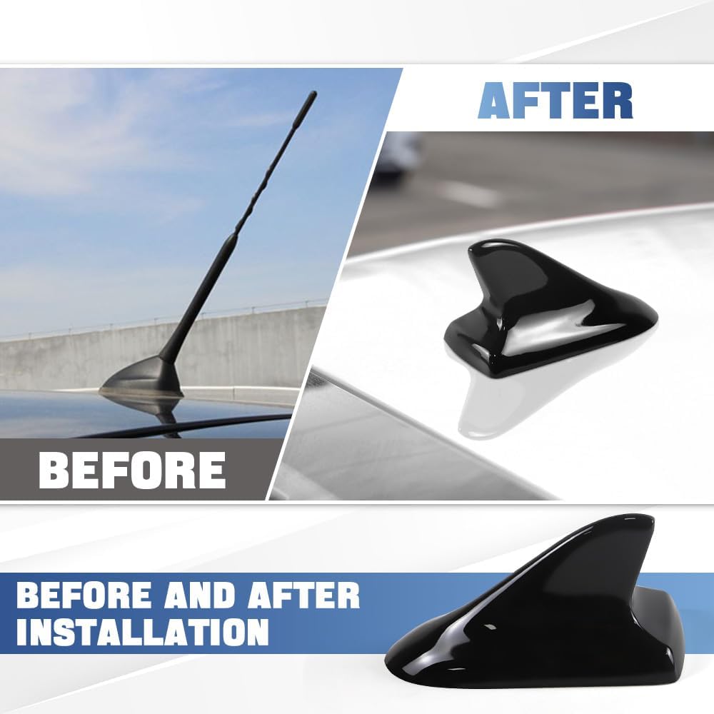Aleta De Techo de Carro para Antena Shark Roof