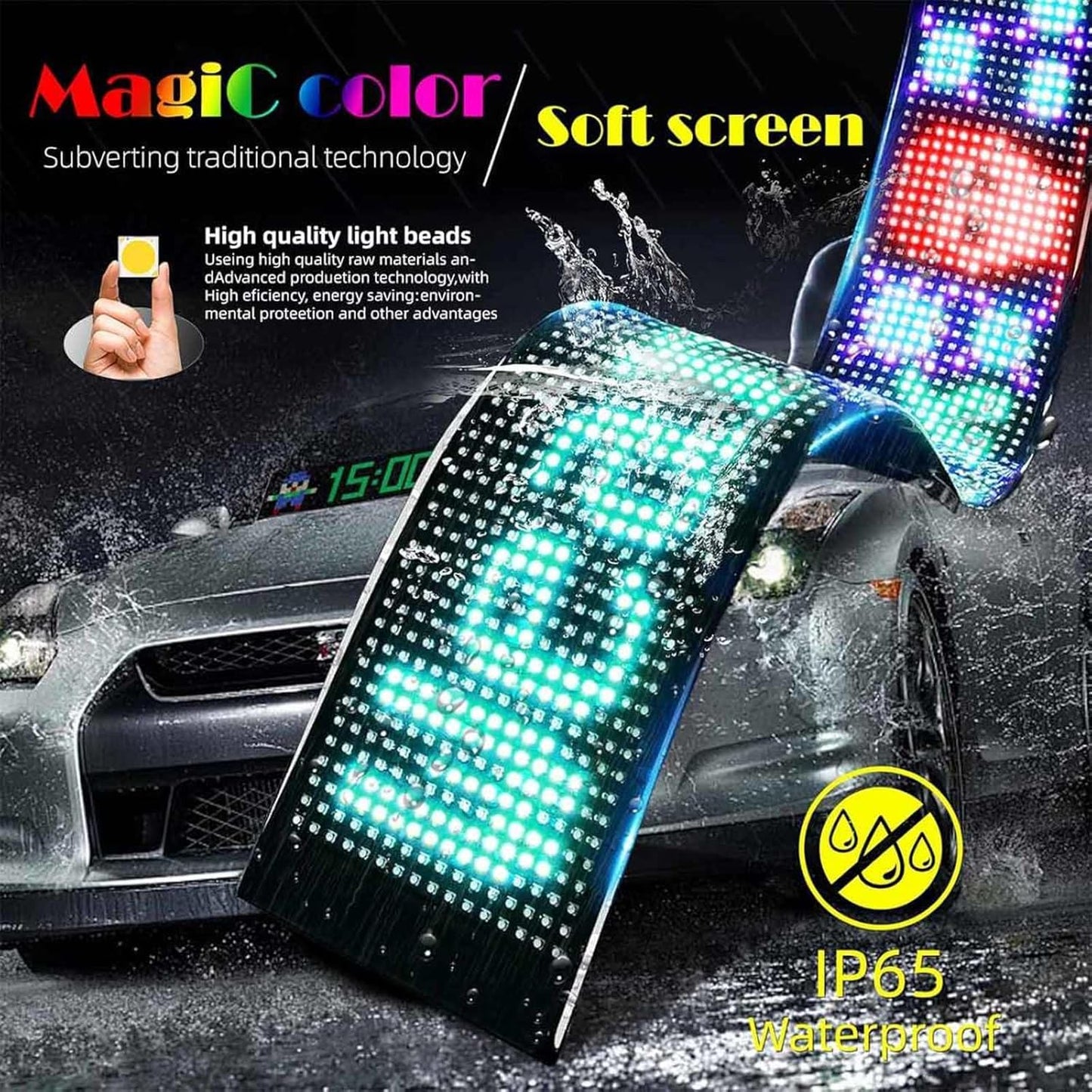 Ojos LED Flexibles Auto