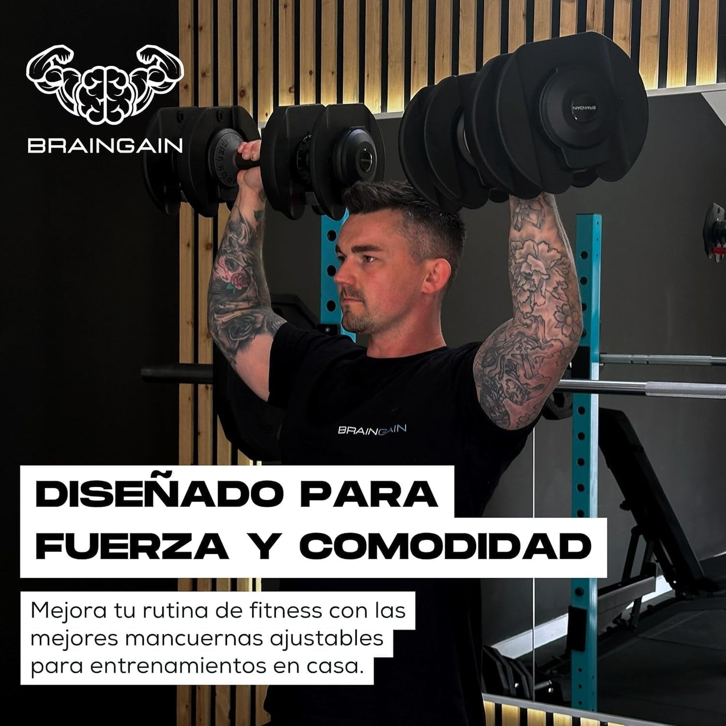 Mancuernas Ajustables Power Evolution Flex