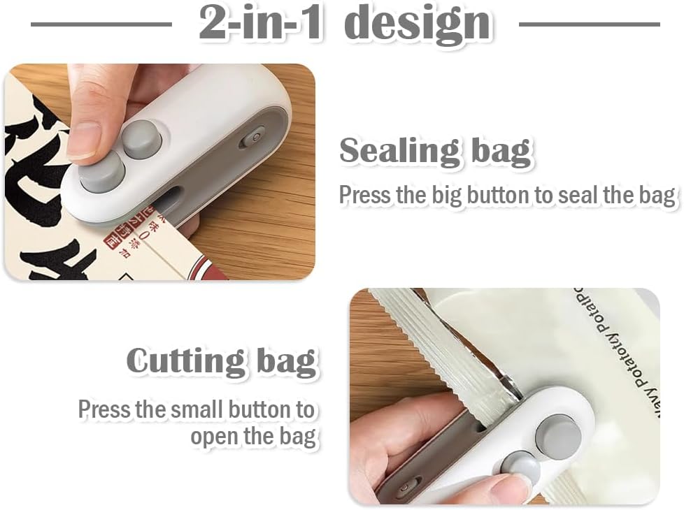 Mini Sellador Mágico de Bolsas