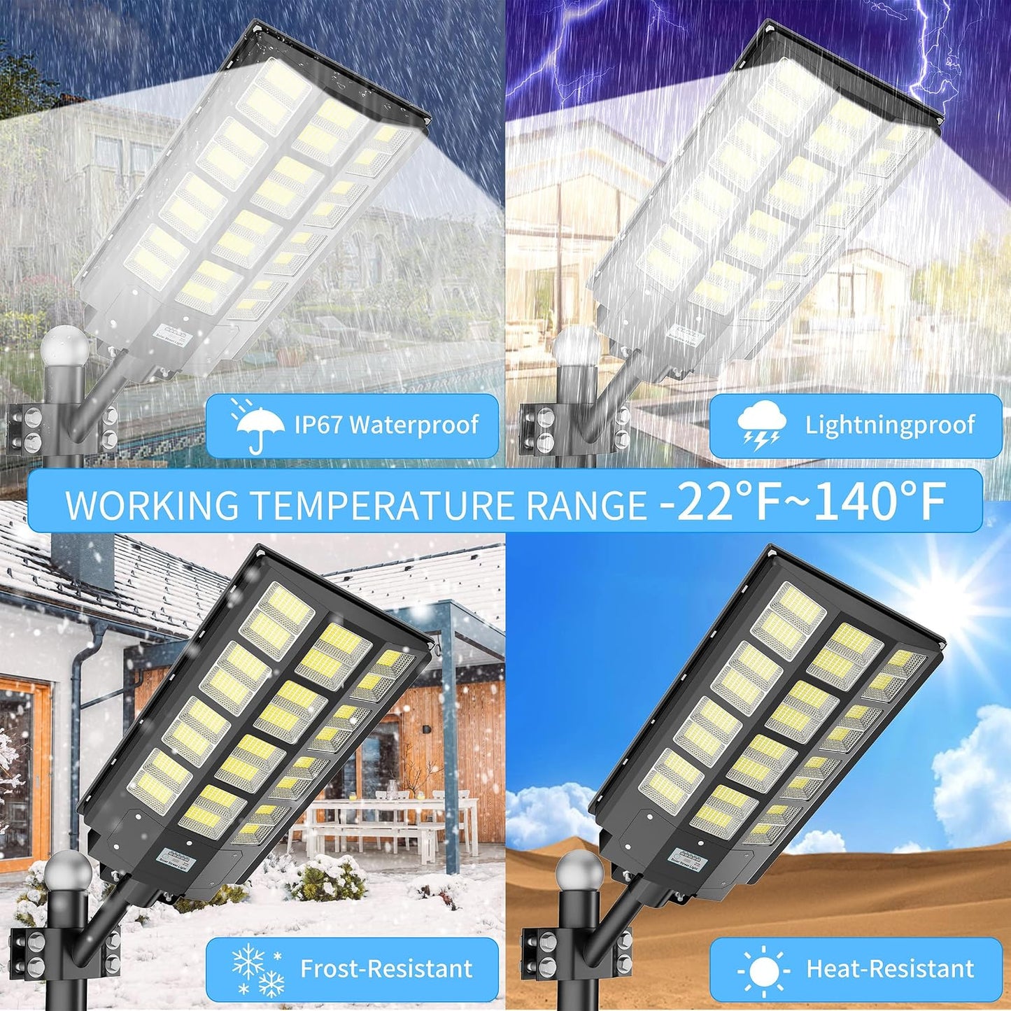 Luz Solar Vial Ultra Potente