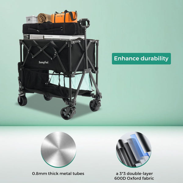 Carrito Doblevia Plegable