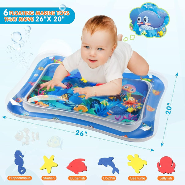 Alfombra AquaJuega Tummy Time para Bebés