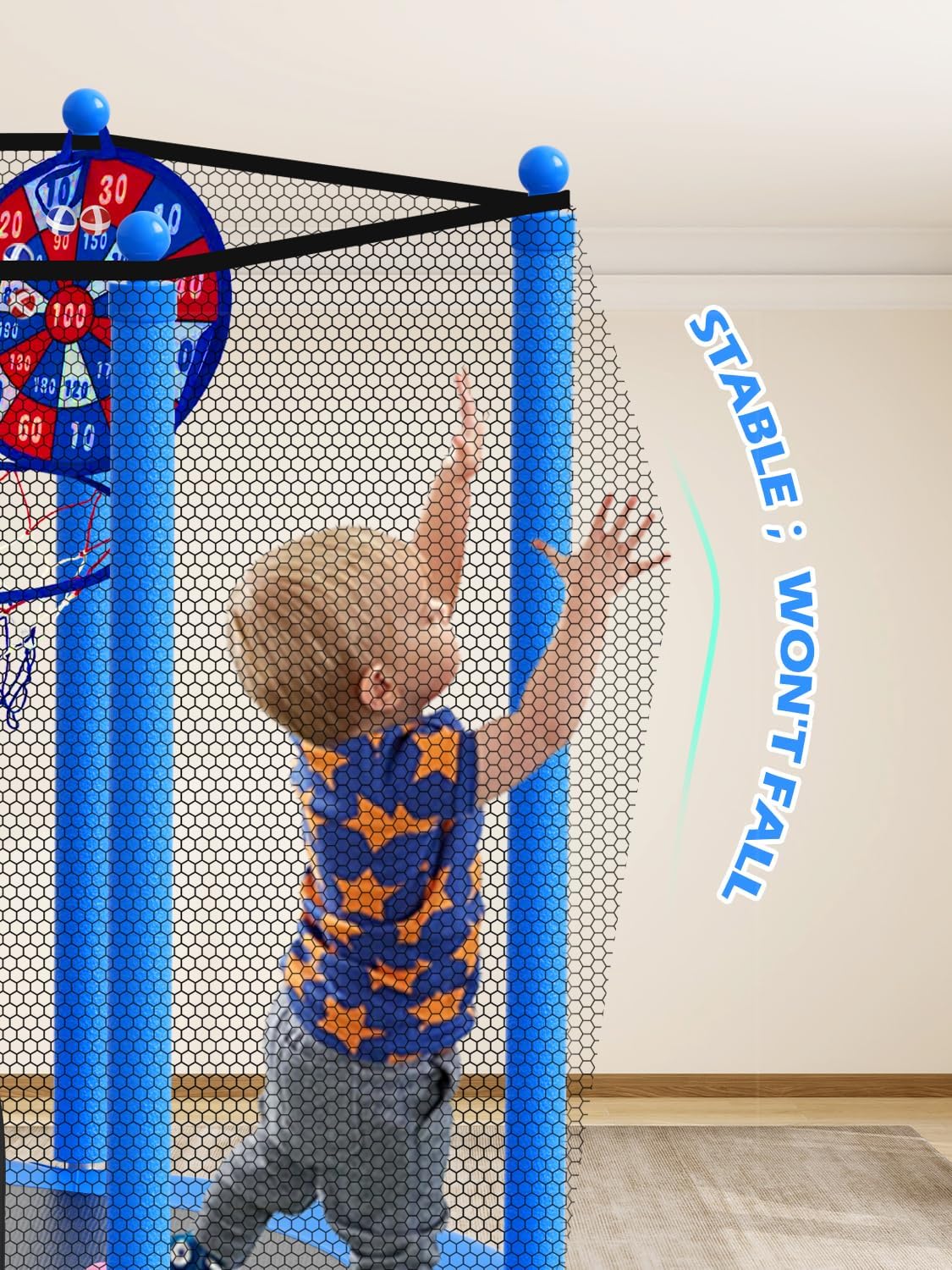 BrincaPro Mini Trampolín Seguro Infantil