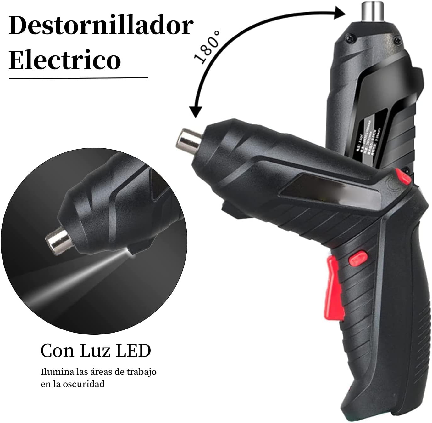 Atornillador Eléctrico Portátil