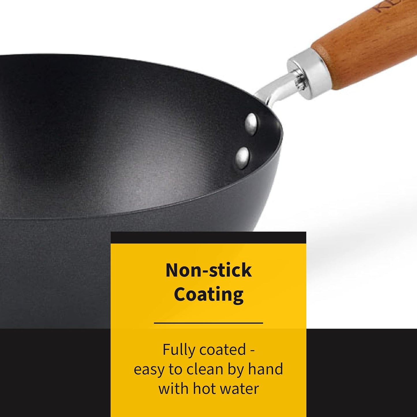 Mini Wok Clásico Carbono Antiadherente