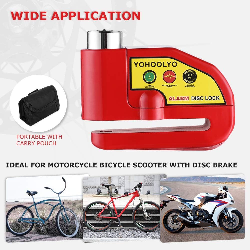 Candado Alarma Moto Pro