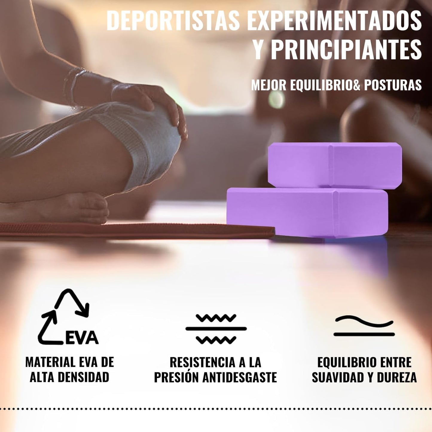 Bloques Pro de Yoga y Pilates