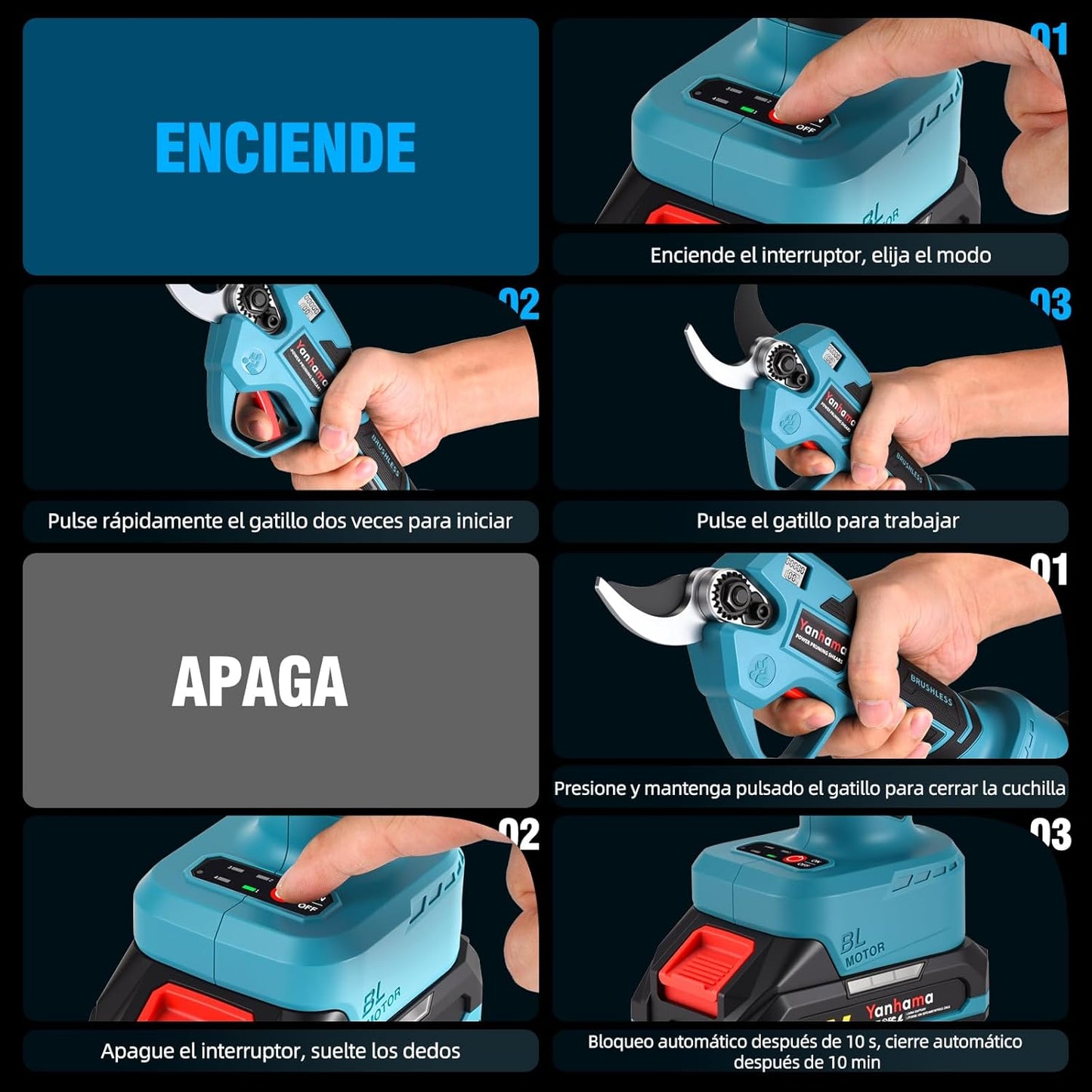 Podadora Eléctrica Pro Verde