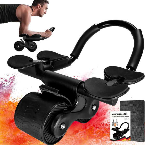 Rueda Abdominal Fácil y Compacta