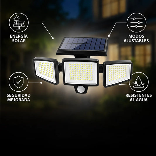 Luces Solares de Seguridad Exterior