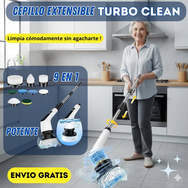 Cepillo Eléctrico de Limpieza TURBOCLEAN®