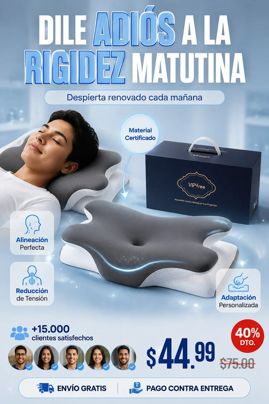 Almohada Cervical VIPfree Memory Foam