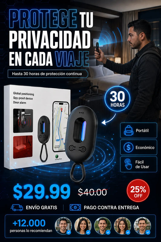 Detector de Cámaras y GPS Ocultos
